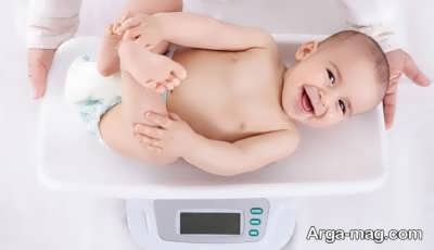 افزایش وزن نوزاد با تغذیه مناسب
