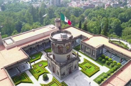 قلعه چپولتپک,قلعه چپولتپک در مکزیک,عکس های قلعه چپولتپک