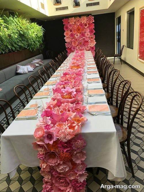 گل آرایی میز برای مراسم مختلف 