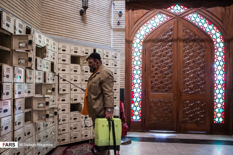 بازگشایی مساجد بعد از ۷۴ روز + عکس