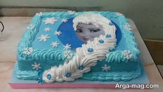 طرح زیبای کیک تولد دخترانه