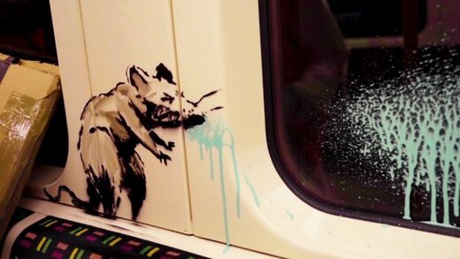 ترویج ماسک در متروی لندن به شیوه ای جالب! + عکس