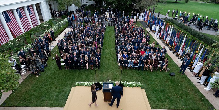 کدام برنامه یا تجمع باعث شد کرونا در کاخ سفید شایع شود؟