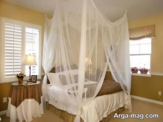 تزیین ساده اتاق خواب عروس 