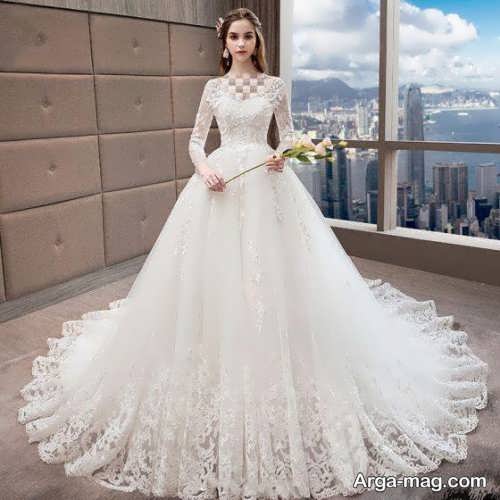 لباس عروس دانتل با طرح های دوست داشتنی