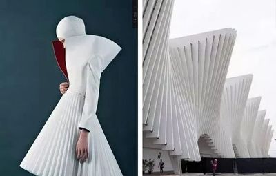 وقتی لباس، قالب معماری به خود می‌گیرد / عکس