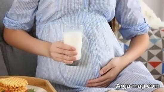 مهمترین فواید شیر در حاملگی