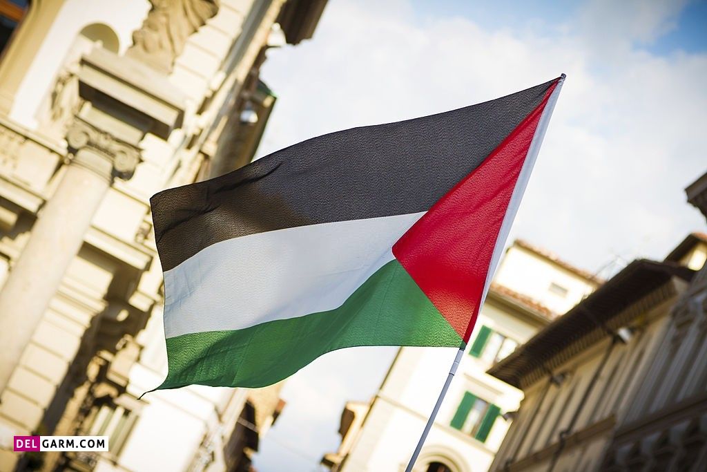 عکس پرچم فلسطین / عکس پرچم قدس