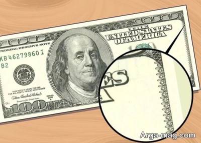دلار تقلبی چه نشانه هایی دارد 