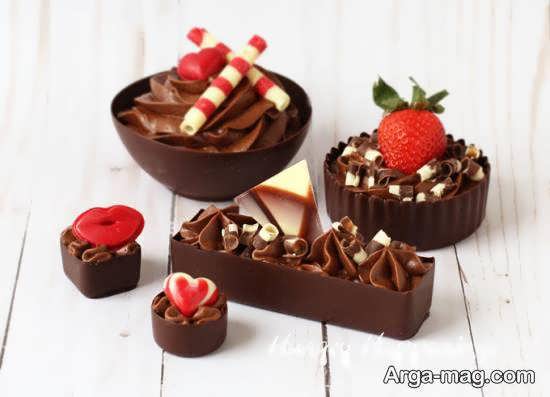 ایده های فوق العاده برای زیباسازی دسر شکلاتی