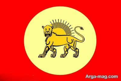 پرچم آغا محمد خان قاجار