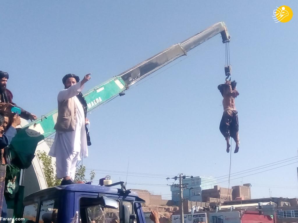 اعدام ۴ مرد در ملاءعام توسط طالبان! (+1‌6) + عکس