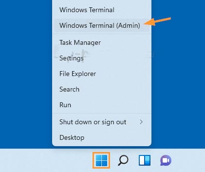2. تغییر رمز کامپیوتر در ویندوز ۱۱ با استفاده از Windows Terminal