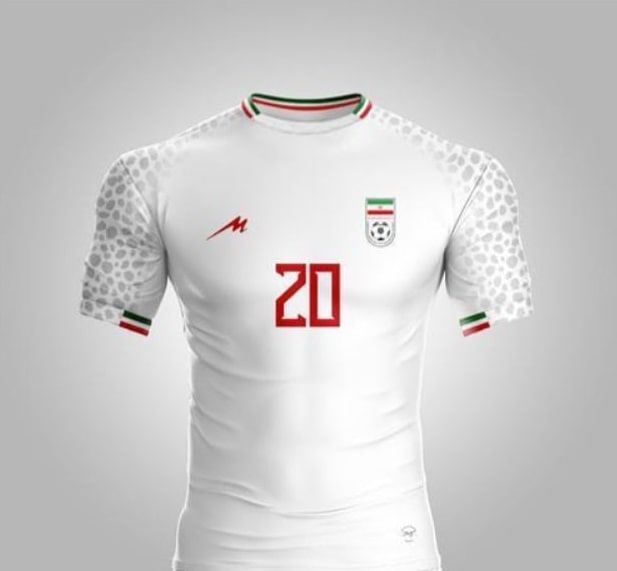 رونمایی از پیراهن تیم ملی برای جام جهانی ۲۰۲۲ 