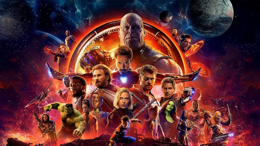 بهترین فیلم های یک دهه اخیر - فیلم انتقام جویان : جنگ ابدیت (Avengers: Infinity War)