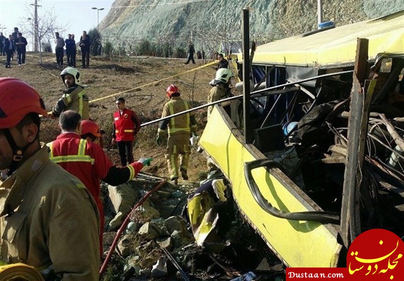 www.dustaan.com حکم حادثه اتوبوس واحد علوم تحقیقات صادر شد