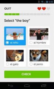 اسکرین-شات-Duolingo
