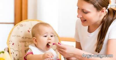 روش های غذا دادن به نوزاد