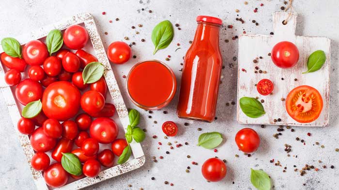 خواص آب گوجه فرنگی برای سلامتی، پوست و مو و لاغری