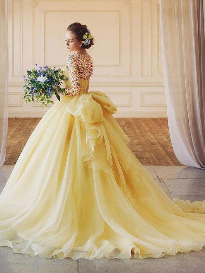 ۳۰ مدل لباس مجلسی زرد؛ رنگی خیره کننده و جذاب