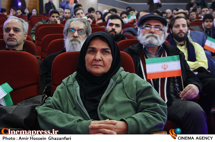 انسیه شاه حسینی در مراسم افتتاحیه هشتمین دوره جشنواره مردمی فیلم عمار
