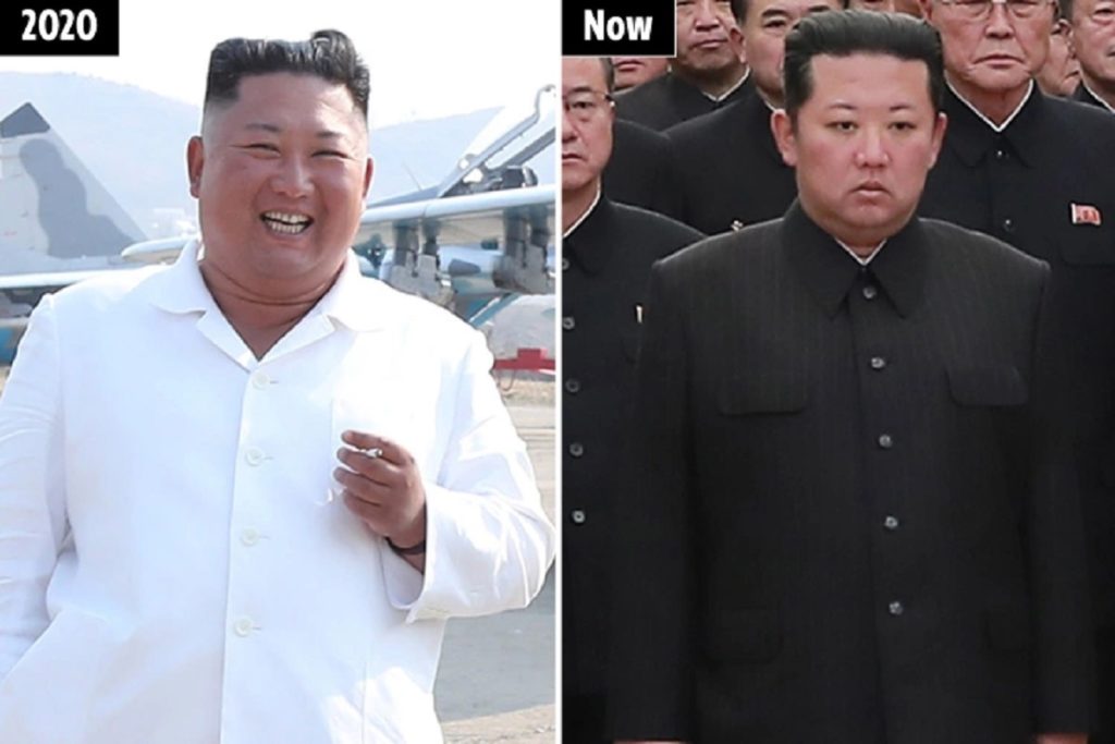 کیم جونگ اون، دیکتاتور کره شمالی، در حضور تلویزیونی اخیرش لاغر و غمگین به نظر می‌رسد
