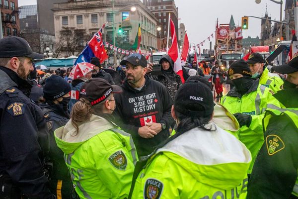 آغاز دستگیری سازمان دهندگان تظاهرات اعتراضی از سوی پلیس کانادا
