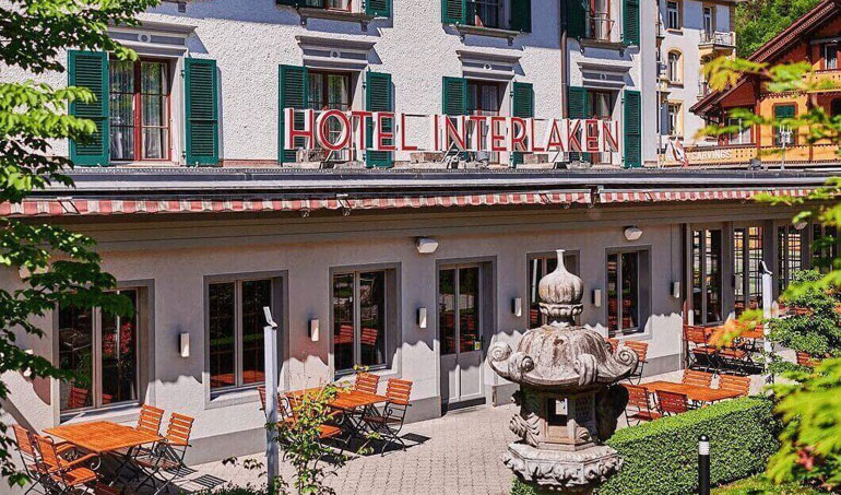 Hotel Interlaken (Switzerland), est. 1323