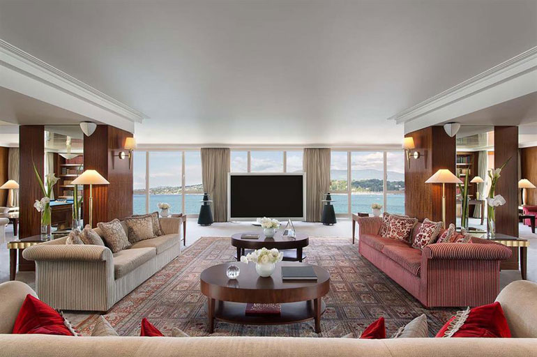Royal Penthouse Suite, Hotel President Wilson, Geneva, Switzerland, £59,950