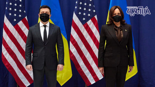 تصاویر | نشست فوری رئیس جمهور اوکراین با معاون اول بایدن