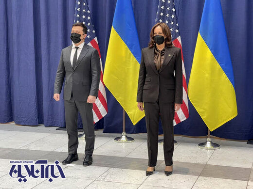 تصاویر | نشست فوری رئیس جمهور اوکراین با معاون اول بایدن