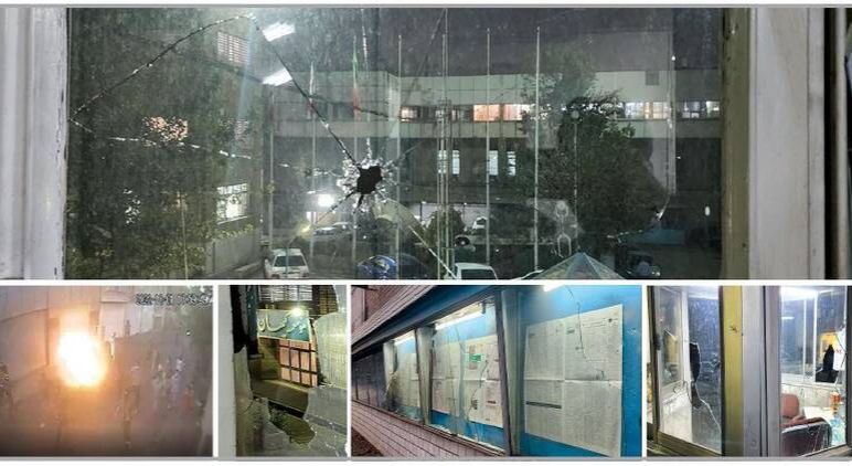 حمله به ساختمان روزنامه کیهان با انواع سلاح سرد و یک گلوله