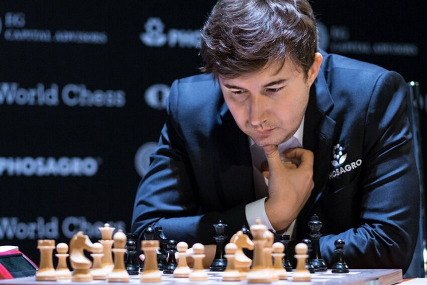 تصویری از سرگئی کاریاکین، استاد بزرگ شطرنج روسیه