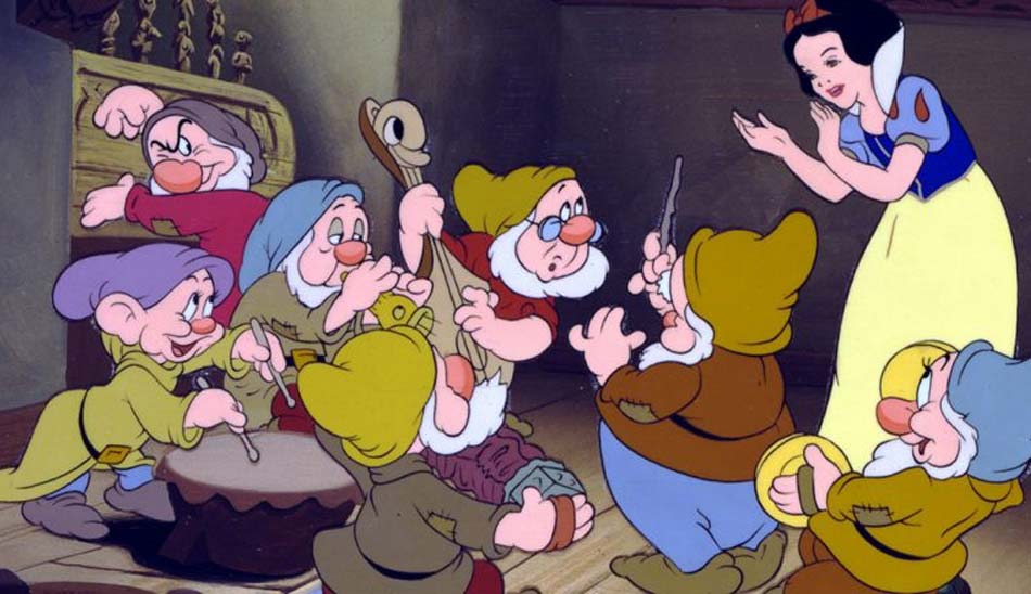 «سفید برفی و هفت کوتوله» (Snow White and the Seven Dwarfs) - لیست بهترین انیمیشن های دنیا/فیلم های پرنسسی دیزنی