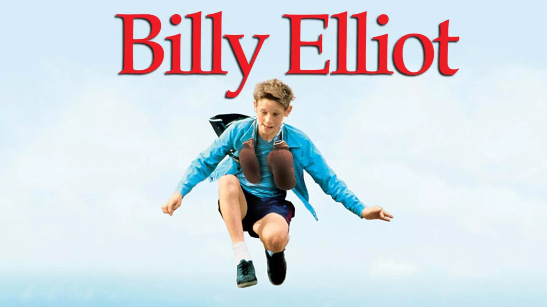 جیمی بل درحال پریدن در کاور فیلم Billy Elliot