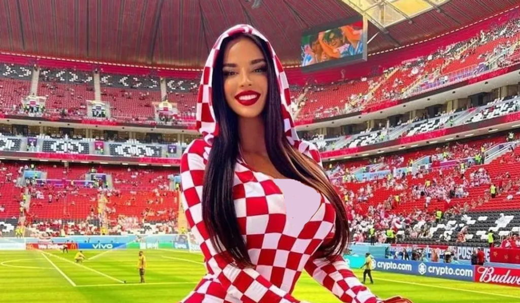 ادعای جنجالی جذاب ترین هوادار کرواسی در جام جهانی: بازیکنان برایم پیام خصوصی می‌فرستادند