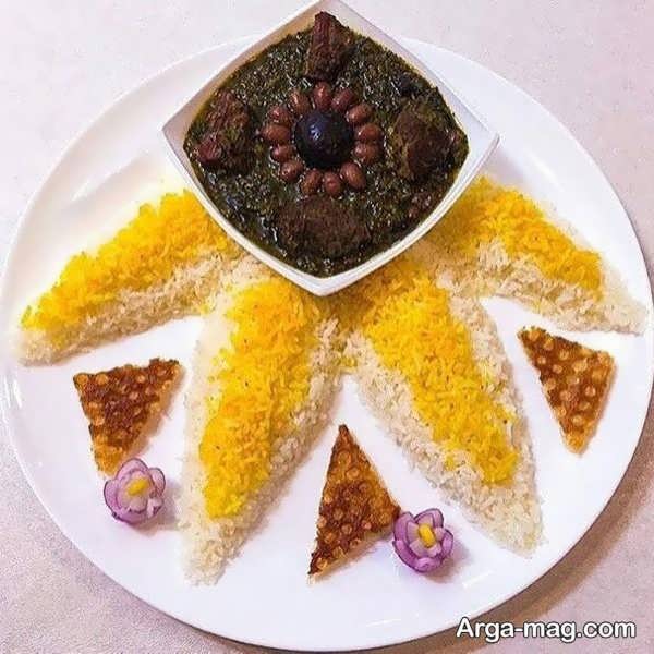تزیینات به روز و زیبای غذای ایرانی ۱۴۰۲