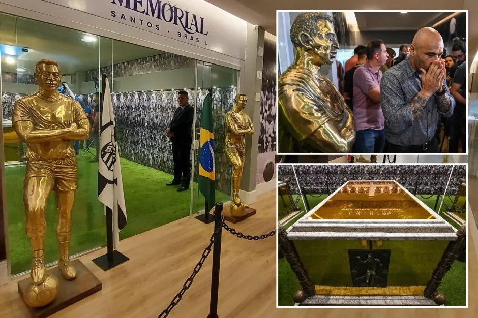نگاهی به داخل مقبره اسطوره فوتبال برزیل در بلندترین قبرستان جهان + ویدیو