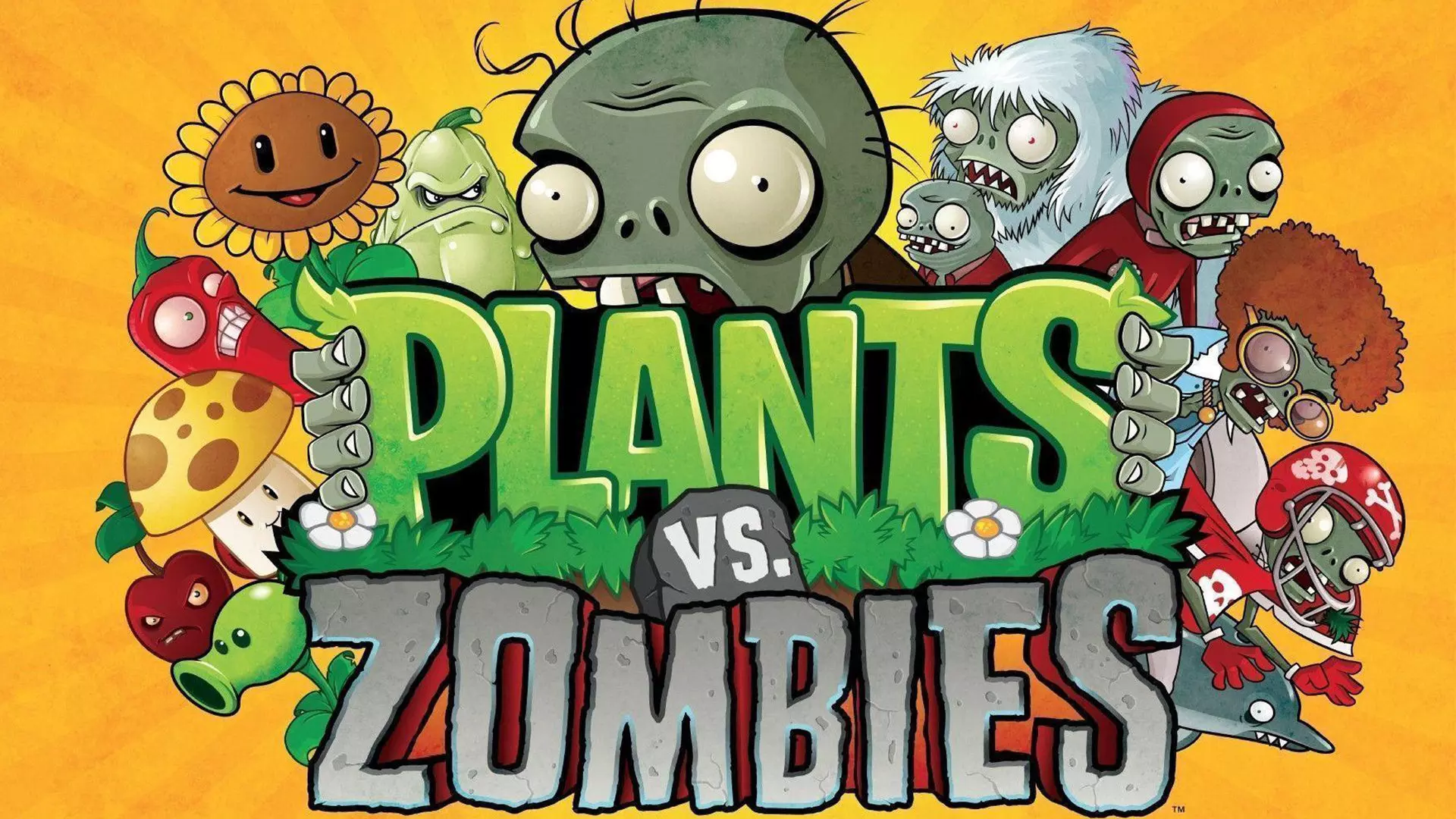 مقابله گیاهان با زامبی‌ها در بازی Plants vs. Zombies
