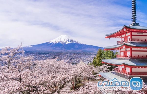 کوه فوجی از زیباترین مکان های ژاپن