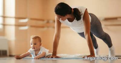 کمک به تناسب وزن با ورزش در دوران شیردهی