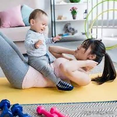 معرفی ورزش های مناسب در دوران شیردهی