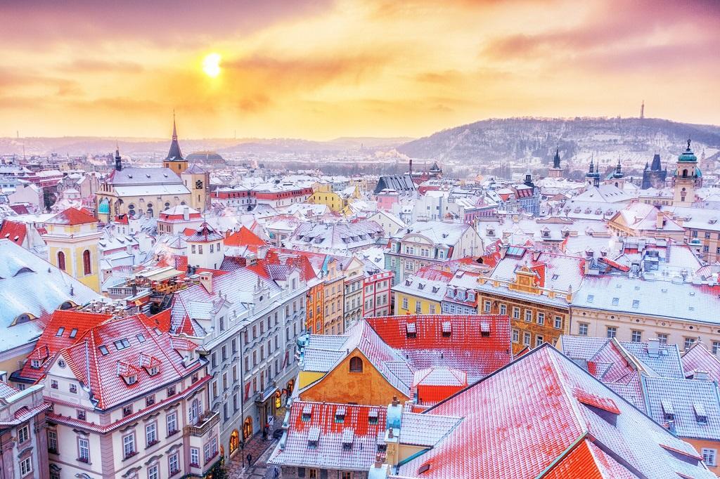 بهترین شهر گردشگری اروپا در زمستان: پراگ، جمهوری چک