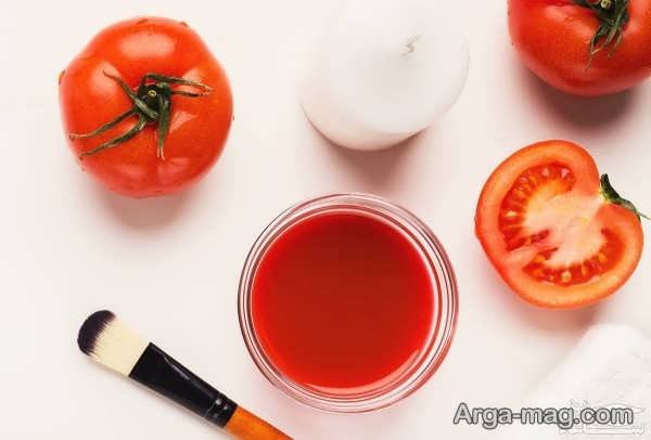 درمان جوش روی لب با گوجه فرنگی