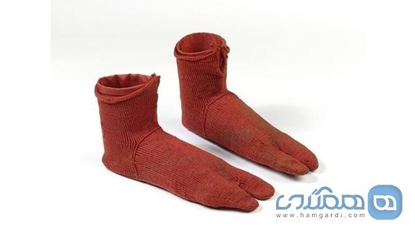 جوراب های پشمی که در مصر کشف شدند