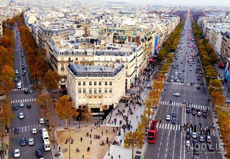 عکس برج ایفل پاریس با کیفیت بالا